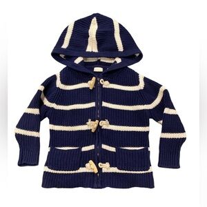 EGG by Susan Lazar Hooded Knit Hoodie Sweater size 2 years